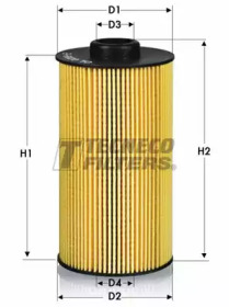 TECNECO FILTERS ol0209e -  Масляный фильтр